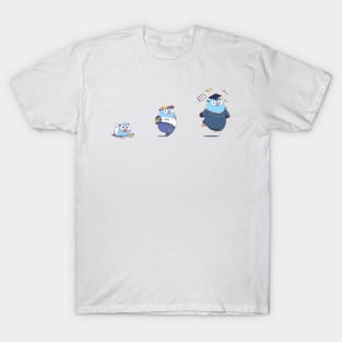 Golang Gopher Go defer panic recover T-Shirt